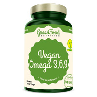 GREENFOOD NUTRITION Vegan omega 3,6,9 60 kapslí