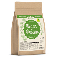 GREENFOOD NUTRITION Low Sugar vegan protein cappuccino 750 g