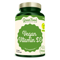 GREENFOOD NUTRITION Vegan vitamin D3 90 kapslí