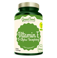 GREENFOOD NUTRITION Vitamin E-D-Alpha Tocopheryl 90 kapslí