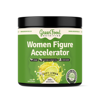 GREENFOOD NUTRITION Women figure accelerator 240 g (Doplňky stravy na hubnutí, dietu)