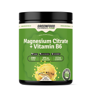 GREENFOOD NUTRITION Performance magnesium citrate + vitamin B6 šťavnatý meloun 420 g