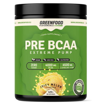 GREENFOOD NUTRITION Performance pre BCAA šťavnatý meloun 420 g