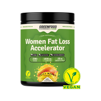 GREENFOOD NUTRITION Performance women fat loss accelerator šťavnaté mango 420 g