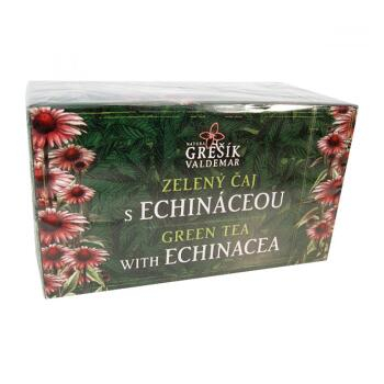 Grešík Zelený čaj s echinaceou n.s. 20x1.5 g přebal