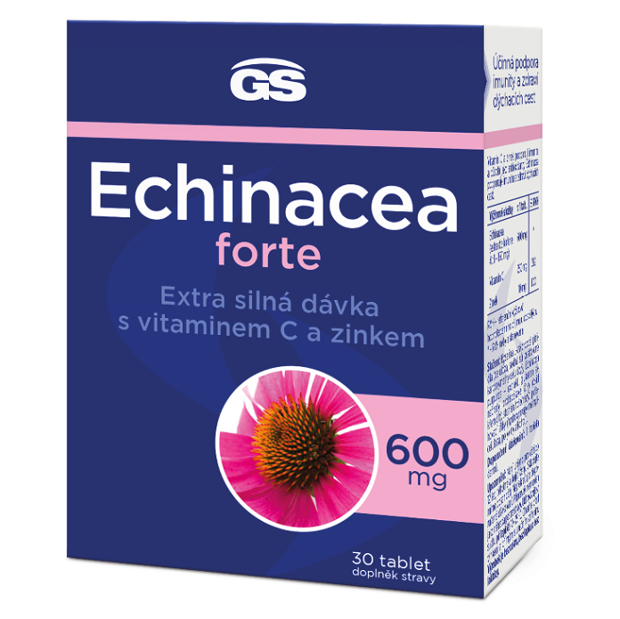 E-shop GS Echinacea forte 600 mg 30 tablet