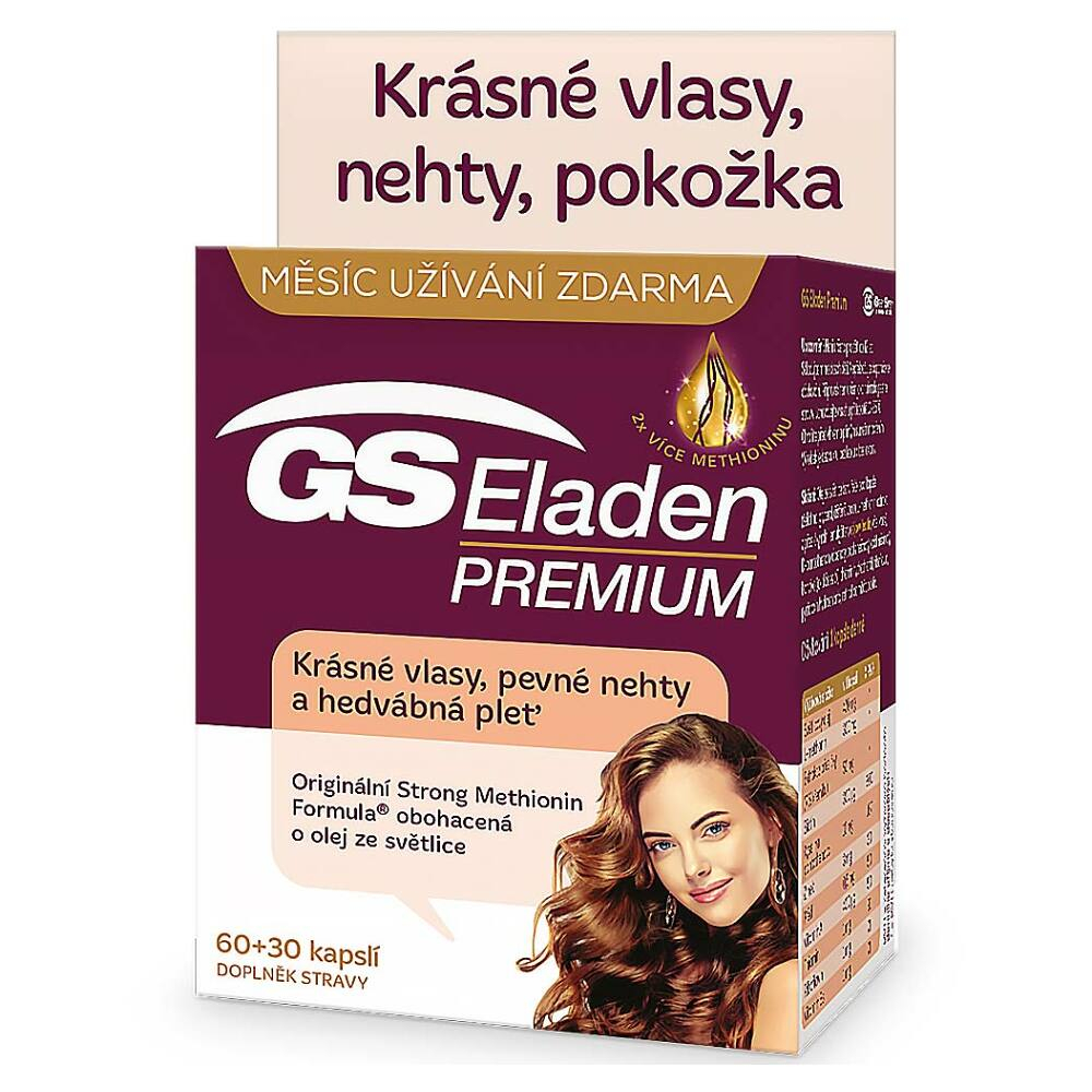 Levně GS Eladen Premium 60 + 30 kapslí ZDARMA