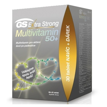 GS Extra Strong Multivitamin 50+ 90+30 tablet EDICE 2020