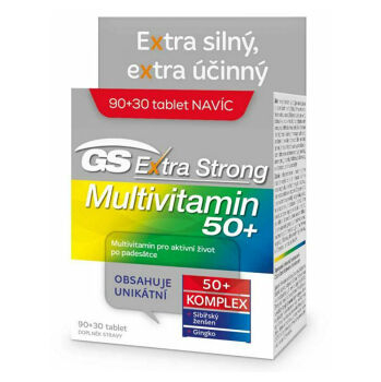 GS Extra Strong Multivitamin 50+ 90+30 tablet