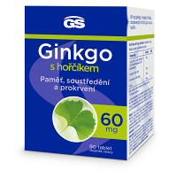 GS Ginkgo 60 mg s hořčíkem 90 tablet