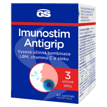 GS Imunostim Antigrip 60 pastilek (Lyzáty, enzymy, nukleotidy) - Vícesložkové