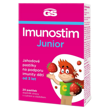 GS Imunostim Junior 20 pastilek (Lyzáty, enzymy, nukleotidy) - Vícesložkové