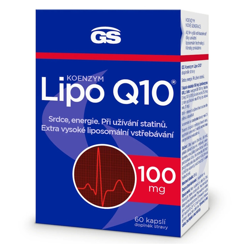E-shop GS Koenzym Lipo Q10 100 mg 60 kapslí