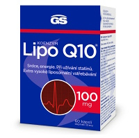 GS Koenzym Lipo Q10 100 mg 60 kapslí