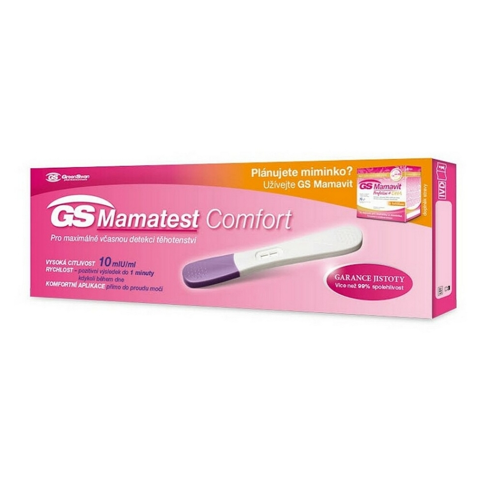 Levně GS Mamatest comfort těhotenský test