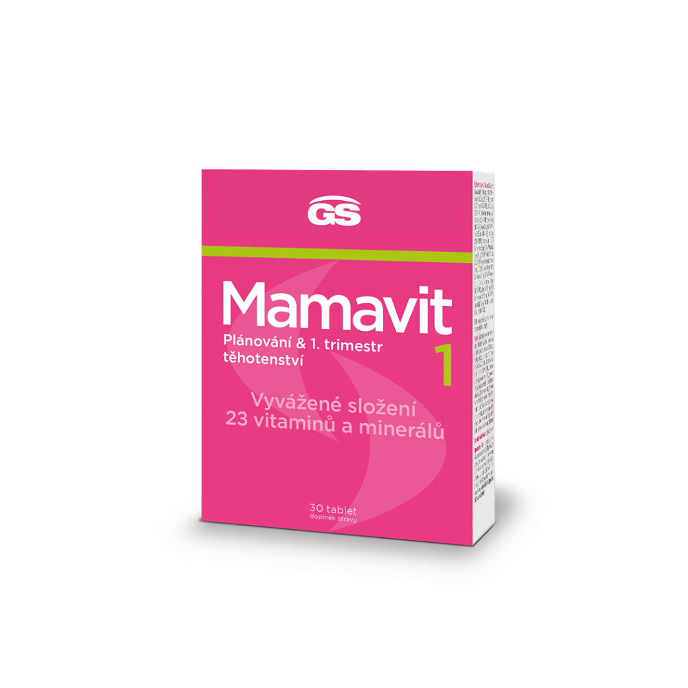 Levně GS Mamavit 1 Plánování a 1.trimestr 30 tablet