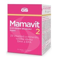 GS Mamavit 2 těhotenství a kojení 30 tablet + 30 kapslí