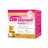 GS Mamavit Prefolin + DHA 30 tablet + 30 kapslí + DÁREK vitamin D3