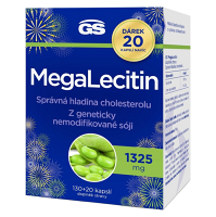 GS MegaLecitin 130 + 20 kapslí NAVÍC