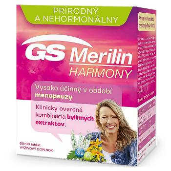 GS Merilin Harmony výživa při menopauze 60+30 tablet
