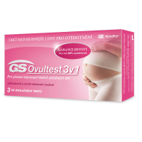 GS Ovultest 3v1 ovulační testy 3 kusy GS Ovultest 3v1 ovulační testy 3 kusy