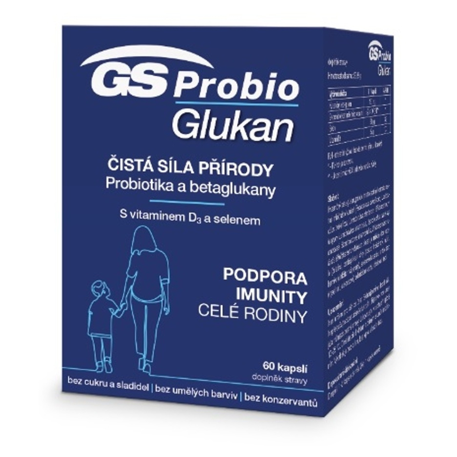 Levně GS Probio Glukan 60 kapslí