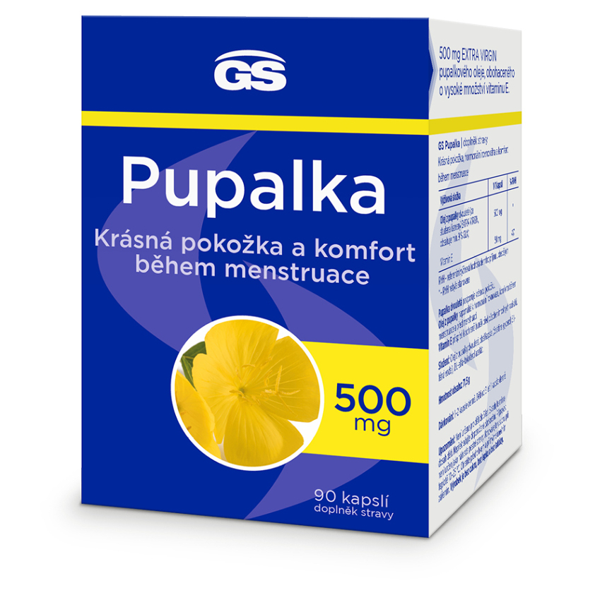 E-shop GS Pupalka 500 mg 90 kapslí