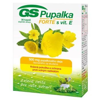 GS Pupalka Forte s vitaminem E 30 tablet