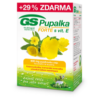 GS Pupalka forte s vitaminem E 70 + 20 kapslí ZDARMA