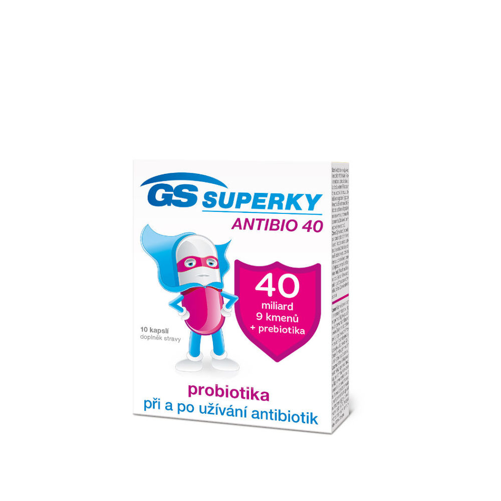 E-shop GS Superky Antibio 40 10 kapslí