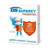 GS Superky probiotika 30 + 10 kapslí ZDARMA