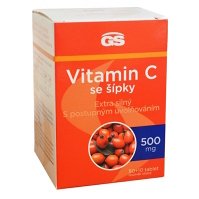 GS Vitamin C 500 mg se šípky 50 + 10 tablet