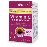 GS Vitamin C 500 mg s echinaceou 70 + 30 tablet NAVÍC