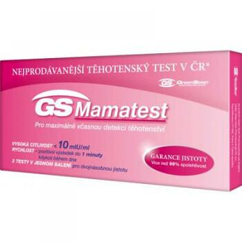 Ukončen prodej/GS Mamatest 10 těhotenský test 2 ks