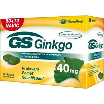 GS Ginkgo 50 + 10 kapslí