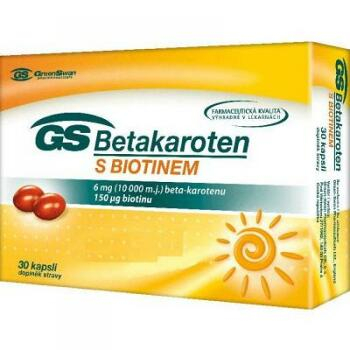 GS BETA karoten s biotinem cps. 30