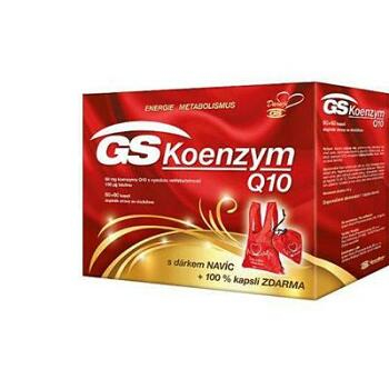 GS Koenzym Q10 - vánoční balení 60 + 60 kapslí 60 mg + dárek