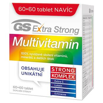 GS Extra Strong Multivitamin 60+60 tablet ZDARMA