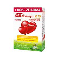 GS Koenzym Q10 30 mg 30+30 kapslí ZDARMA