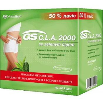 GS C.L.A. 2000 se zeleným čajem cps.40+40 zdarma
