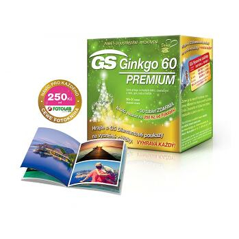 GS Ginkgo 60 Premium vánoční balení 90+30 tablet + DÁREK