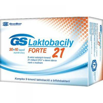 GS Laktobacily FORTE 21 – 30+10 kapslí