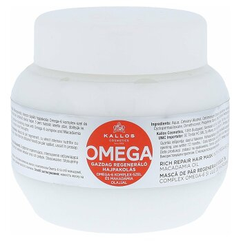 KALLOS Cosmetics Omega maska na vlasy 275ml
