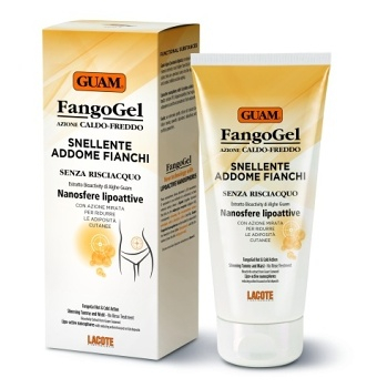 GUAM Hřejivý-chladivý gel FIR na břicho a boky 150 ml (Kosmetika na celulitidu a strie) - Zpevňující, Zeštíhlovací