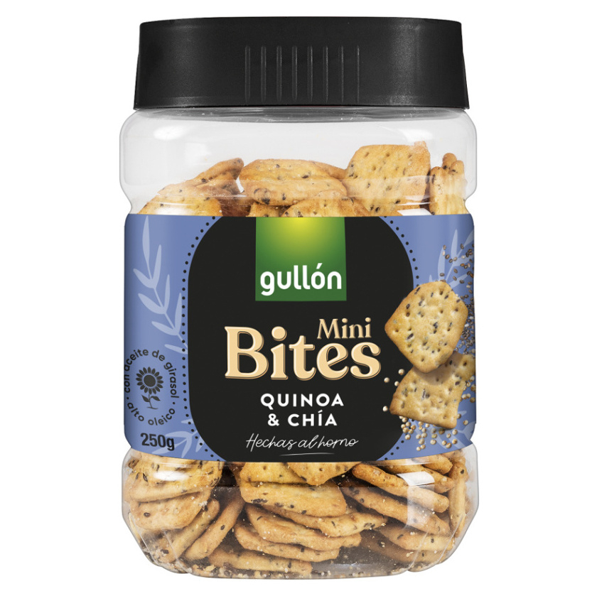 E-shop GULLÓN Crackers quinoa & chia slané sušenky 250 g
