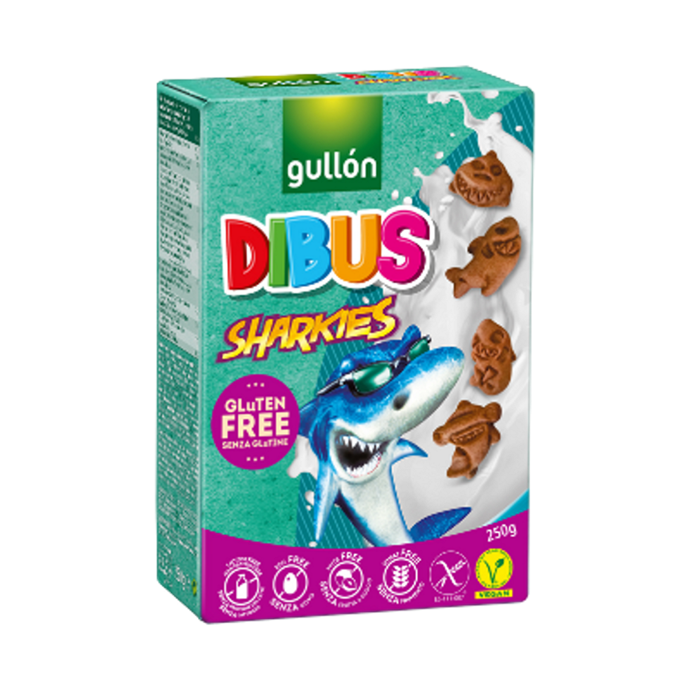 E-shop GULLÓN Sharkies sušenky bez lepku 250 g