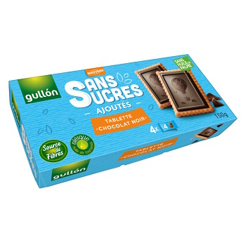GULLÓN Sušenky s hořkou čokoládou a sladidlem 150 g (Sušenky, oplatky) - Sladké