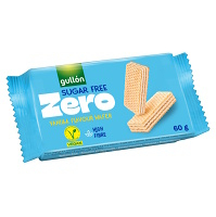 GULLÓN Vanilla wafer oplatky plněné krémem s vanilkovou příchutí se sladidly 60 g