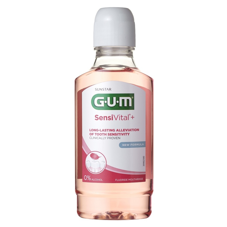 E-shop G.U.M SensiVital+ Ústní výplach pro citlivé zuby 300 ml