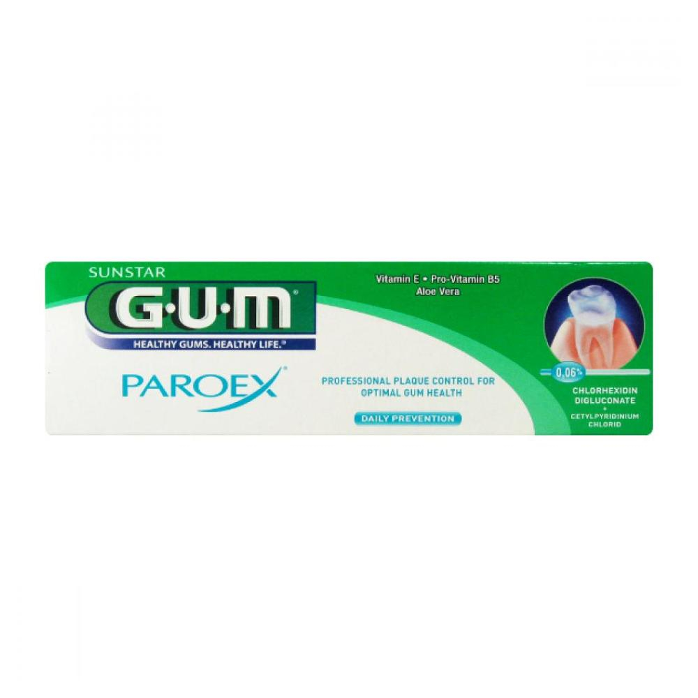 Levně G.U.M PAROEX Gelová zubní pasta 0,06% CHX 75 ml